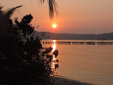 Solnedgang cambodja